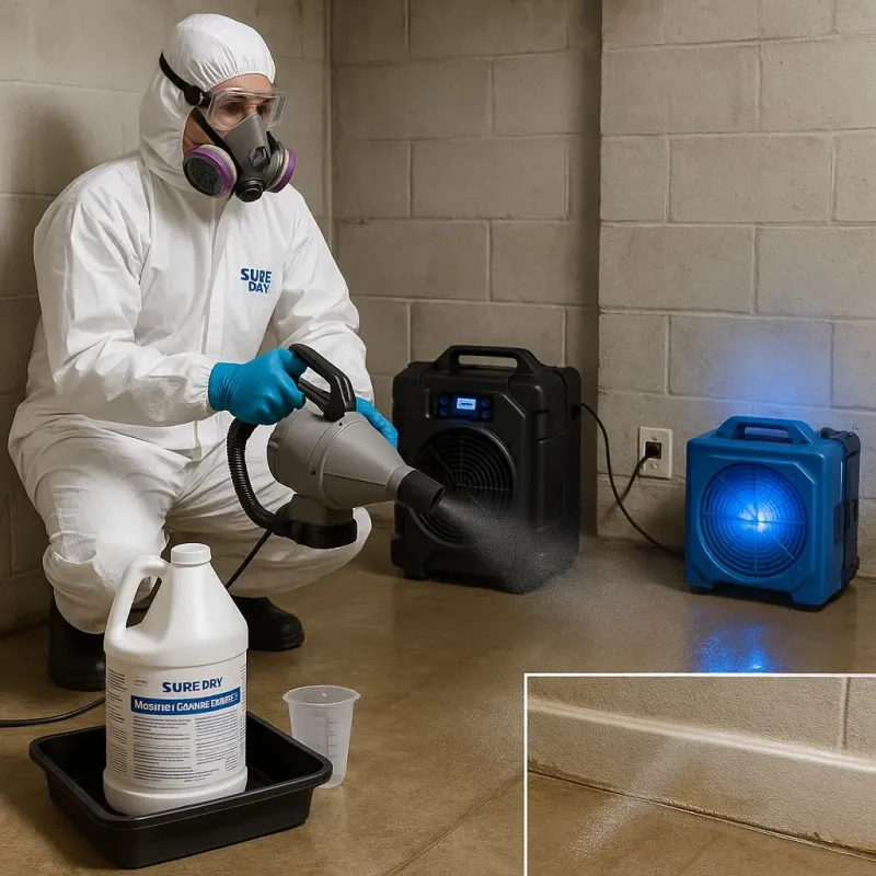 Sanitization and Odor Removal process in Dover, OH