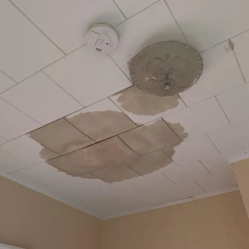Ceiling Water Damage Repair in Dover, OH