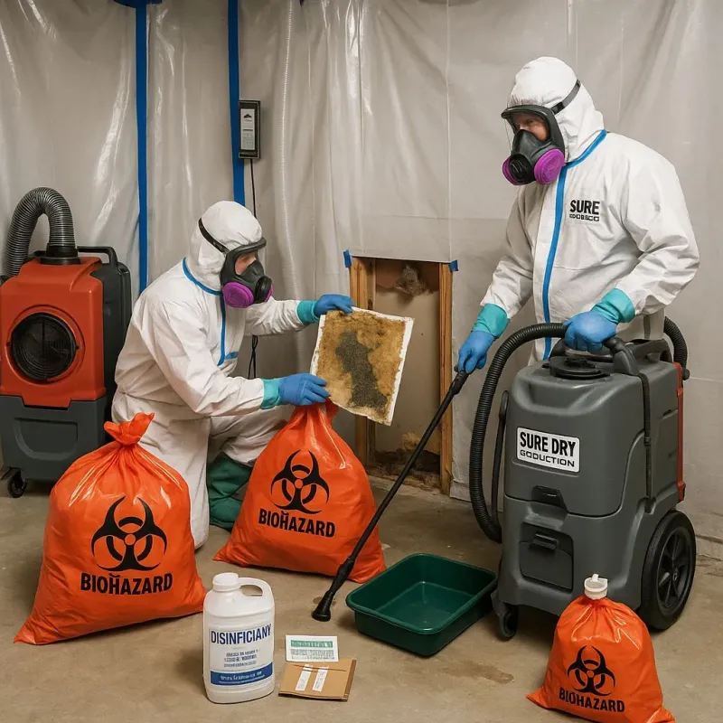 Contaminated Water Handling Protocols process in Dover, OH